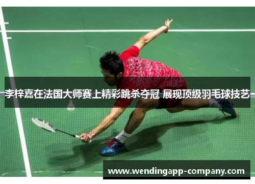 李梓嘉在法国大师赛上精彩跳杀夺冠 展现顶级羽毛球技艺